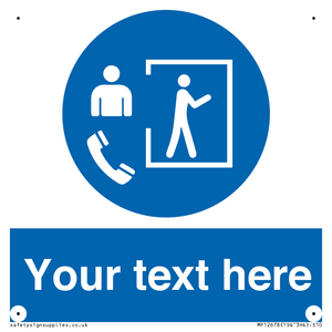 Custom Mandatory: Entry only with supervisor outside